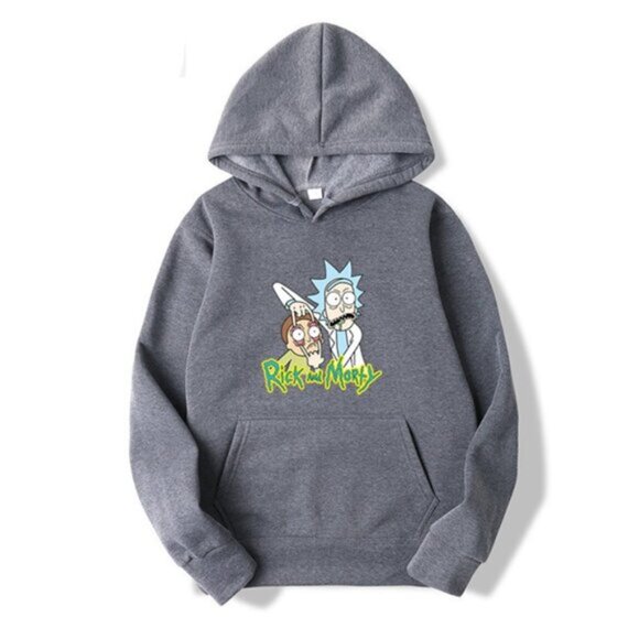 Rick and Morty Hoodies Graphic Print Sweatshirts for Men and Women - Picture 1 of 2